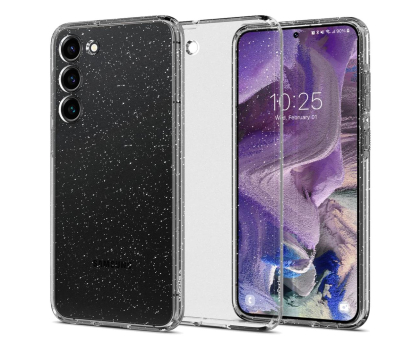 Etui / obudowa na smartfona Spigen Liquid Crystal do Samsung Galaxy S23 glitter crystal